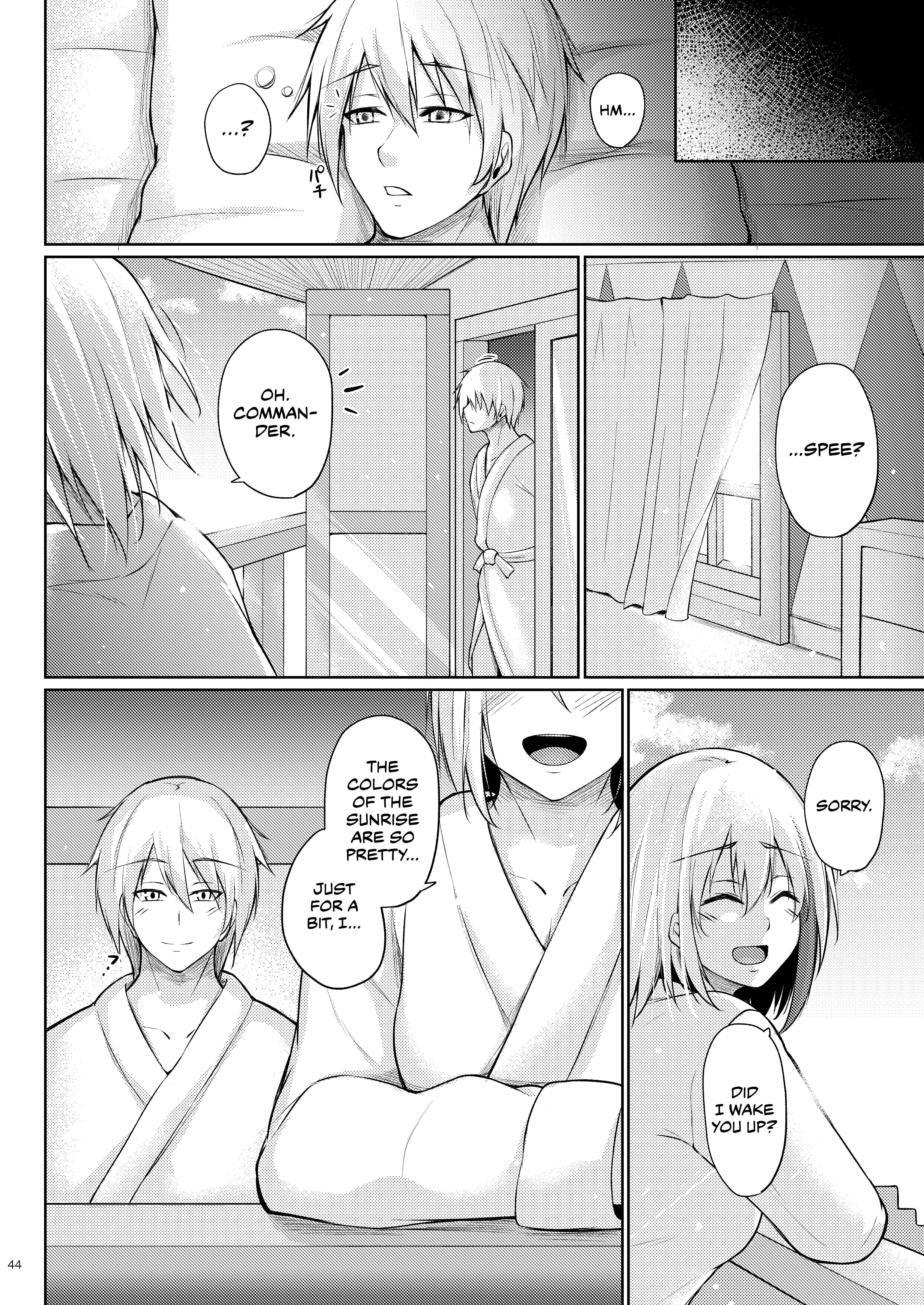 Page 42 Chapter 4 Azur Lane - Afureru Kurai, Kimi ga Suki. (Doujinshi)