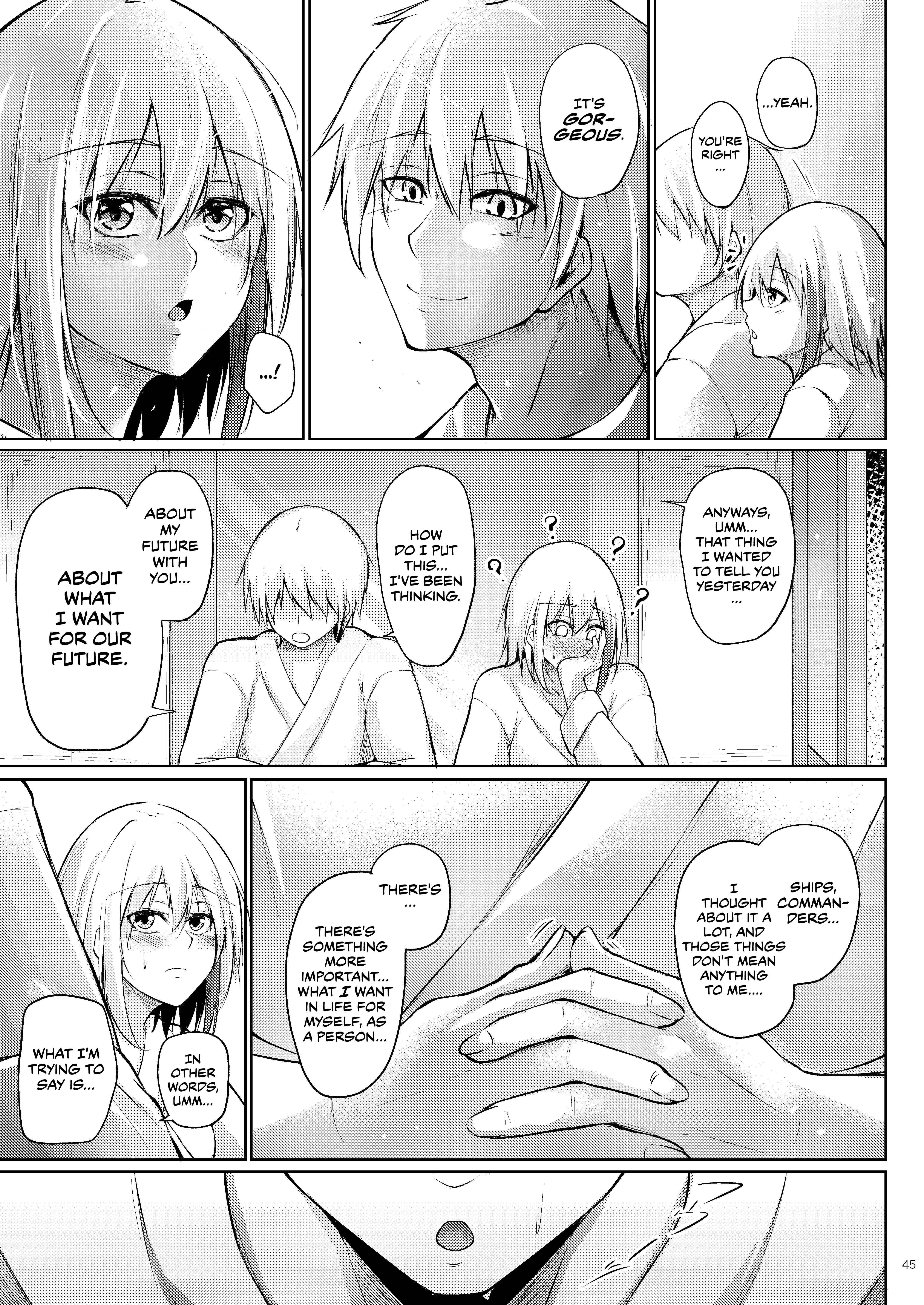 Page 43 Chapter 4 Azur Lane - Afureru Kurai, Kimi ga Suki. (Doujinshi)