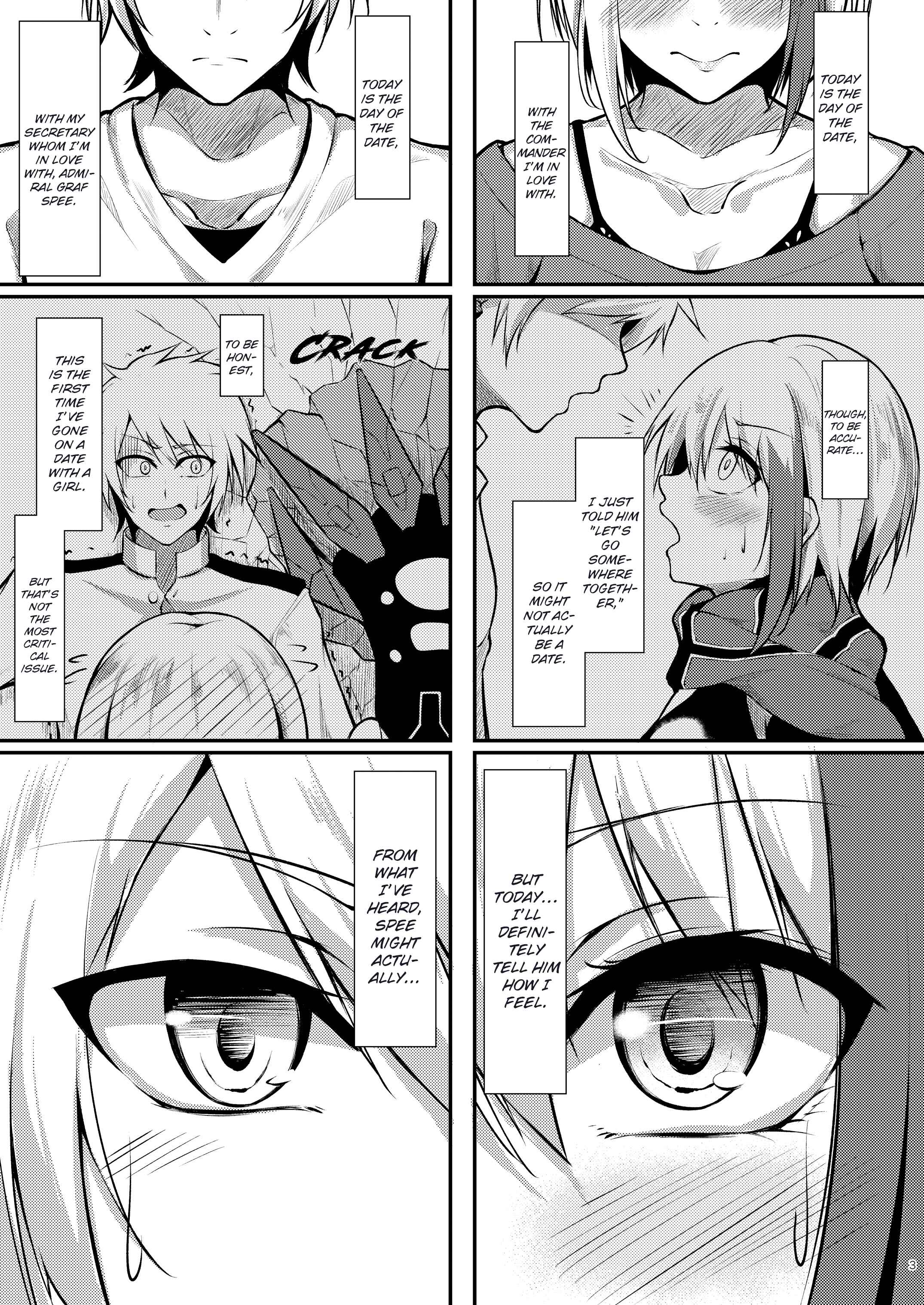 Page 3 Chapter 1 Azur Lane - Afureru Kurai, Kimi ga Suki. (Doujinshi)