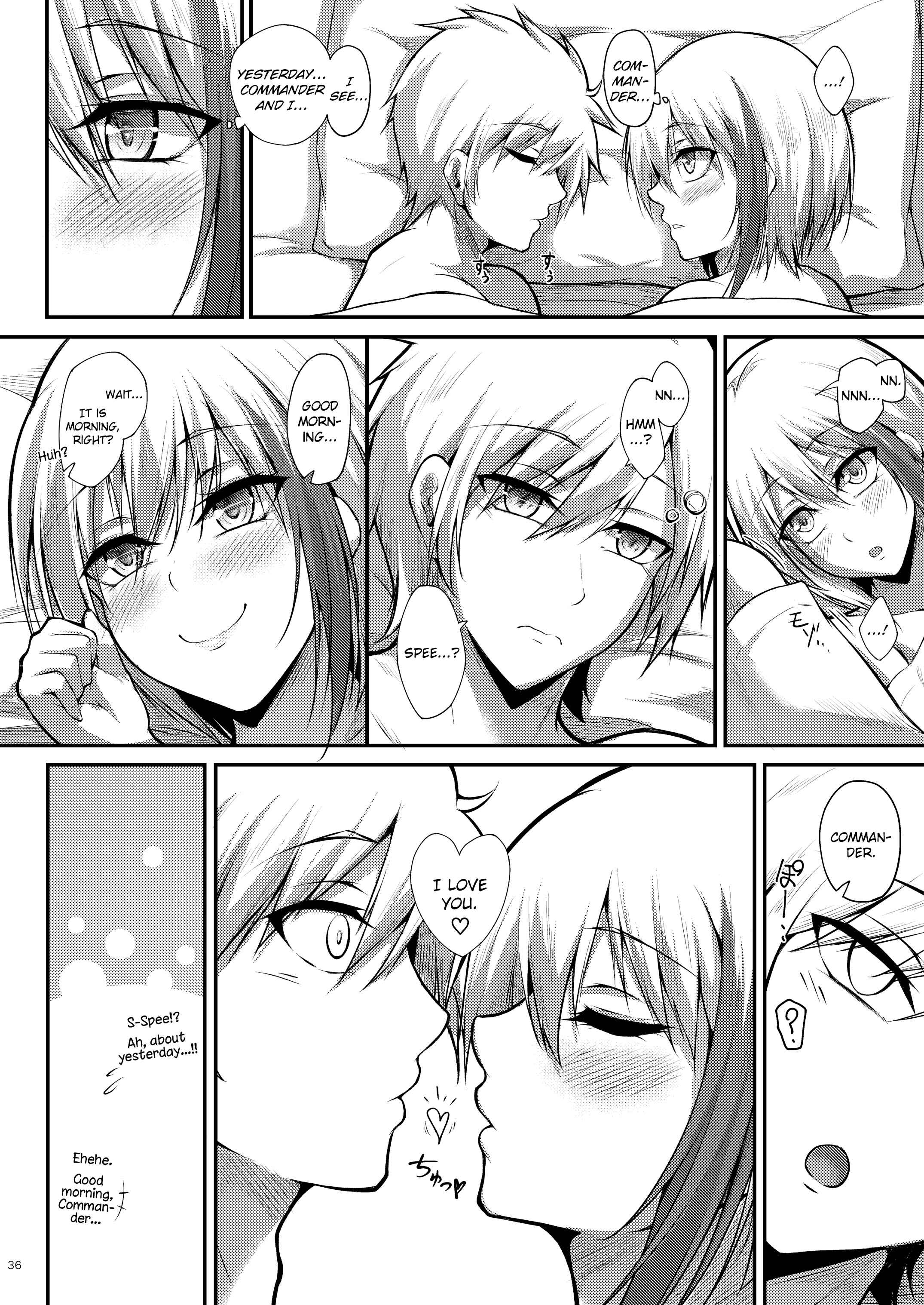 Page 37 Chapter 1 Azur Lane - Afureru Kurai, Kimi ga Suki. (Doujinshi)