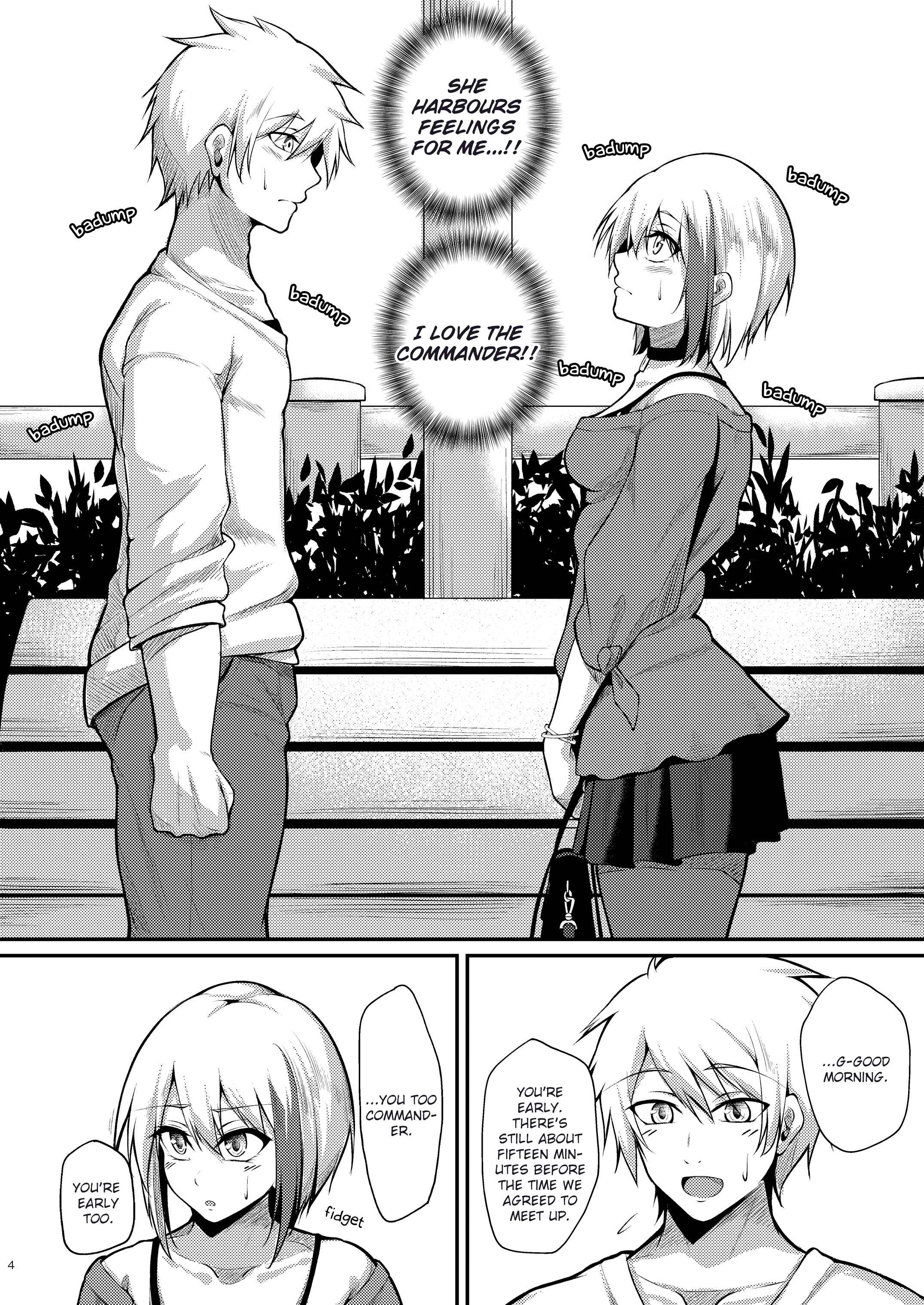 Page 4 Chapter 1 Azur Lane - Afureru Kurai, Kimi ga Suki. (Doujinshi)