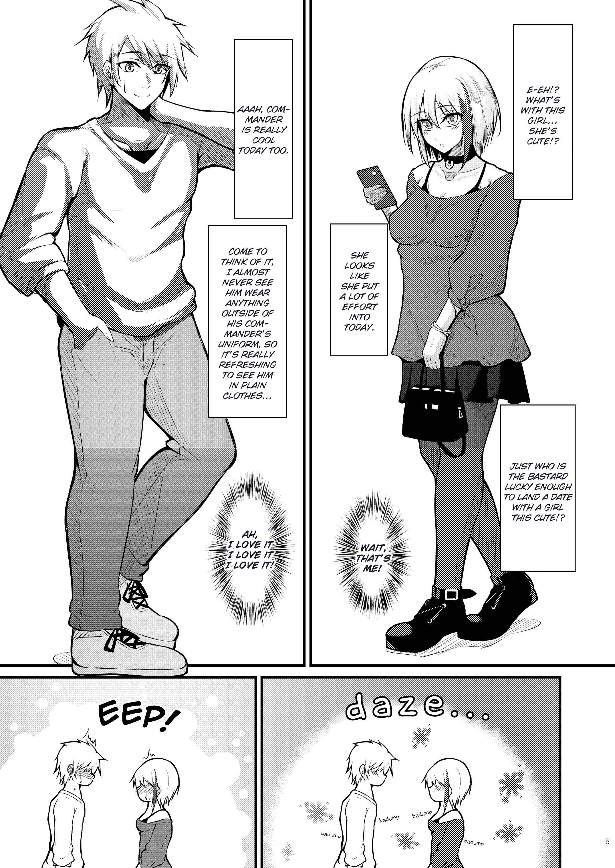Page 5 Chapter 1 Azur Lane - Afureru Kurai, Kimi ga Suki. (Doujinshi)