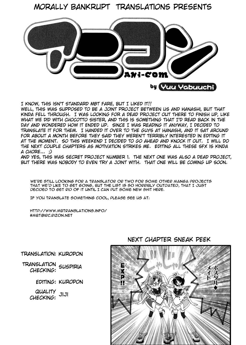 Page 1 Chapter 8 Ani-Com