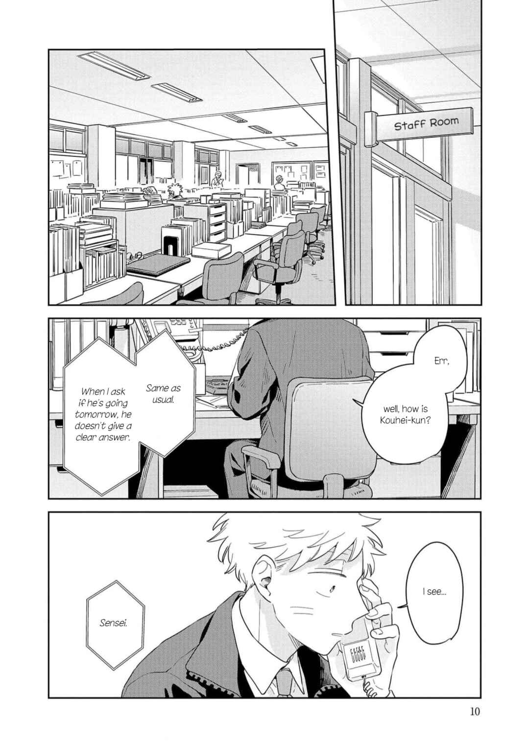 Page 6 Chapter 13 Kemutai Hanashi