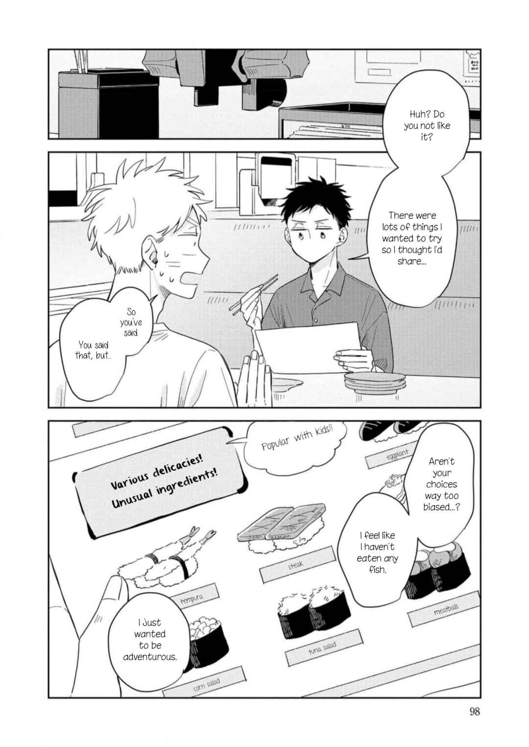 Page 4 Chapter 10 Kemutai Hanashi