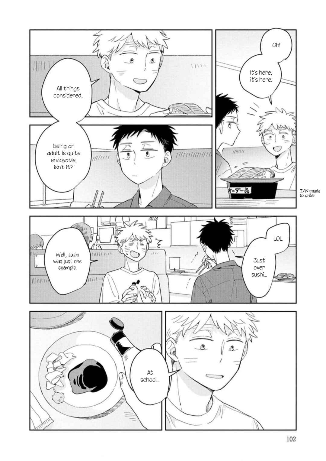 Page 8 Chapter 10 Kemutai Hanashi