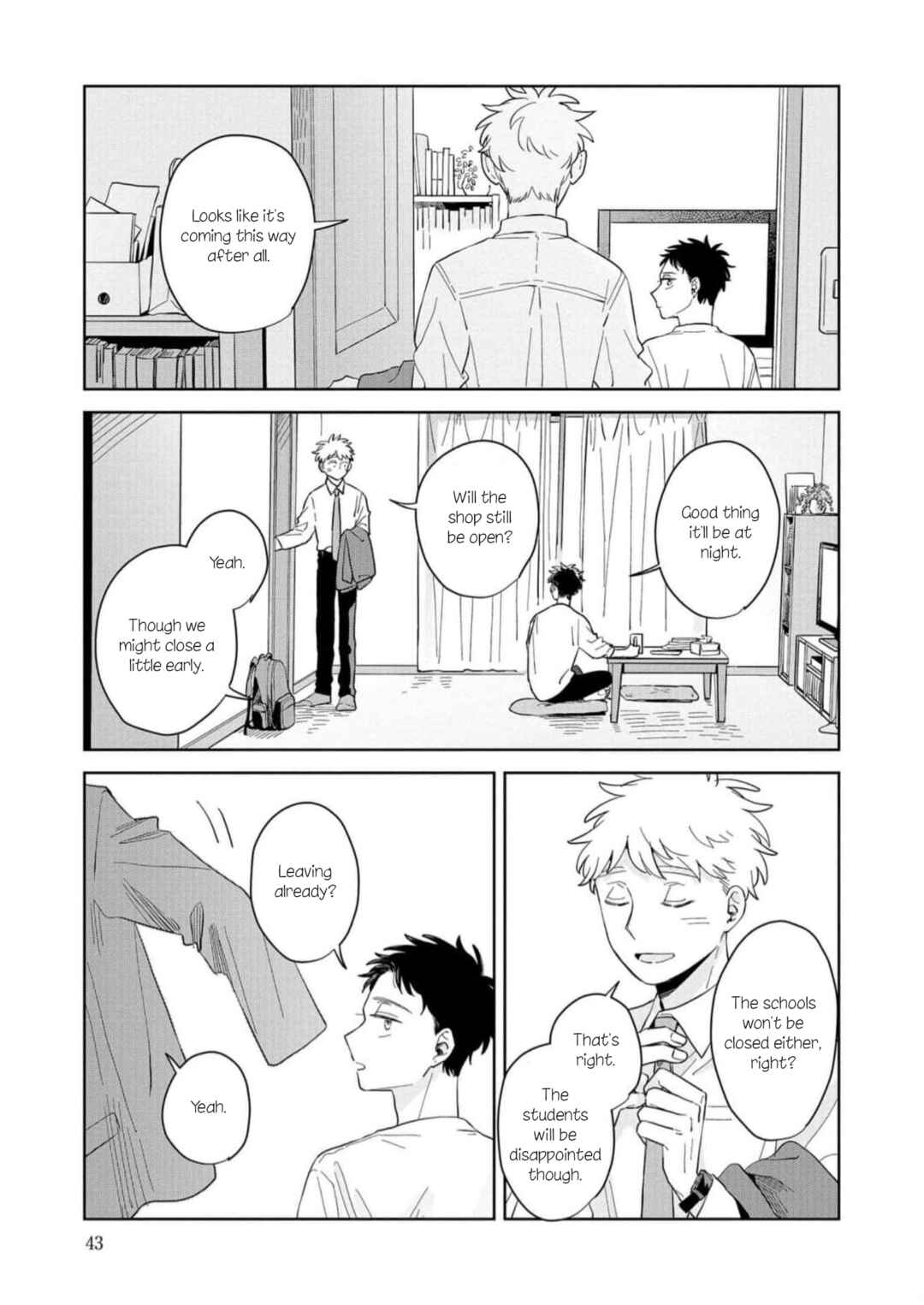 Page 3 Chapter 14 Kemutai Hanashi