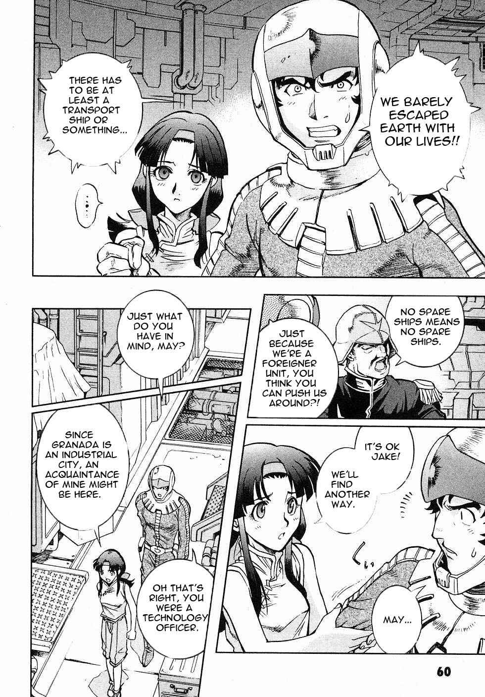Page 13 Chapter 2 Mobile Suit Gundam Gaiden REBELLION: Space, at the End of a Flash...