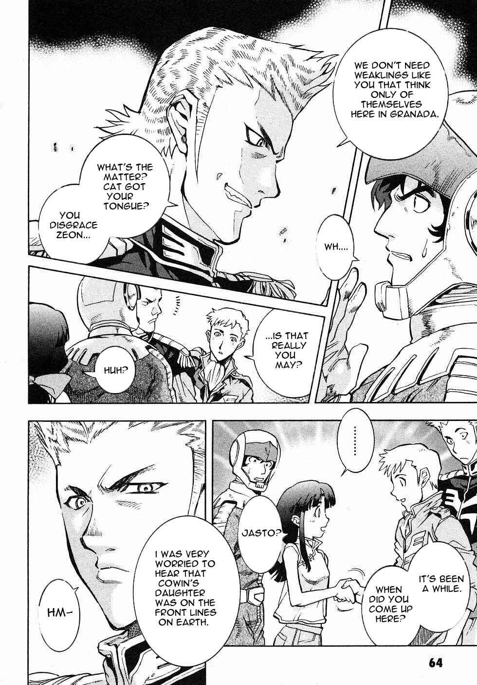Page 17 Chapter 2 Mobile Suit Gundam Gaiden REBELLION: Space, at the End of a Flash...