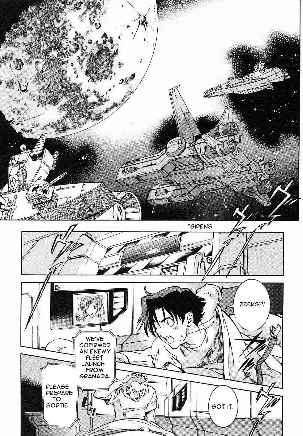 Page 20 Chapter 2 Mobile Suit Gundam Gaiden REBELLION: Space, at the End of a Flash...