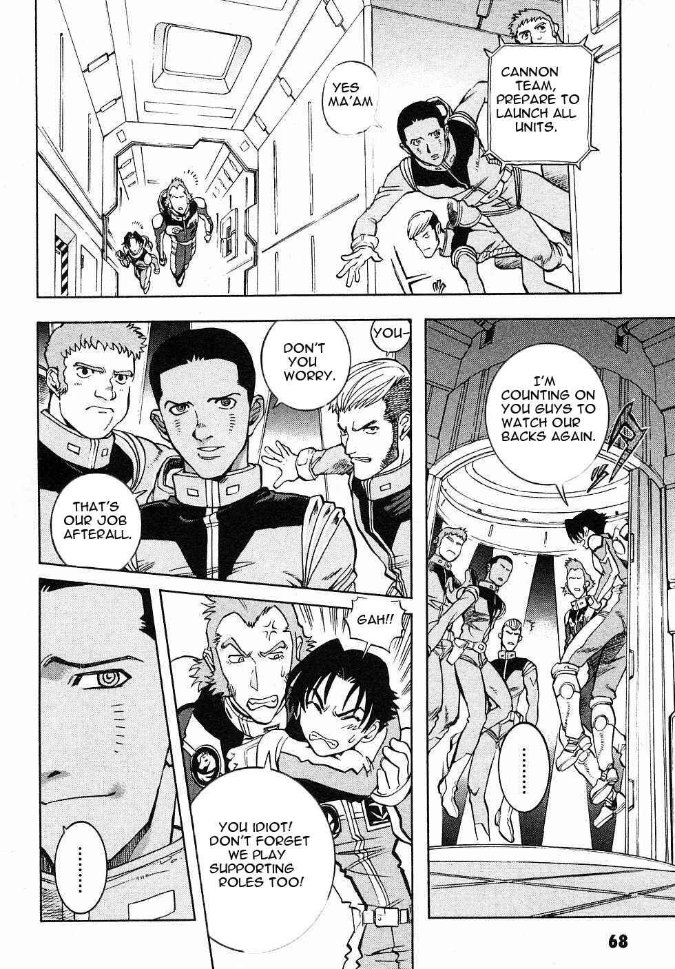Page 21 Chapter 2 Mobile Suit Gundam Gaiden REBELLION: Space, at the End of a Flash...