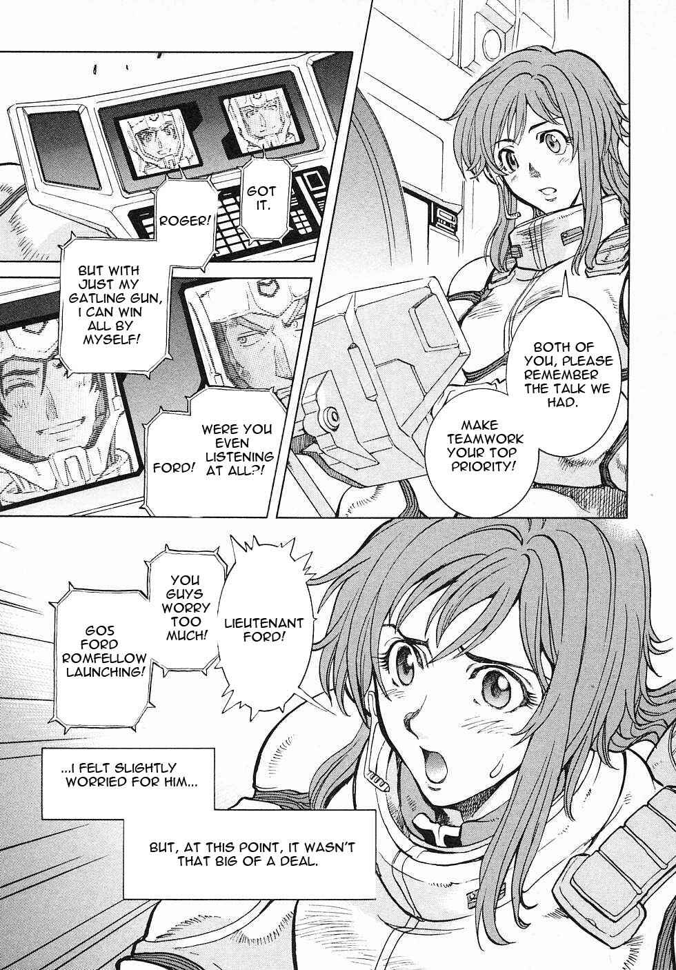 Page 24 Chapter 2 Mobile Suit Gundam Gaiden REBELLION: Space, at the End of a Flash...