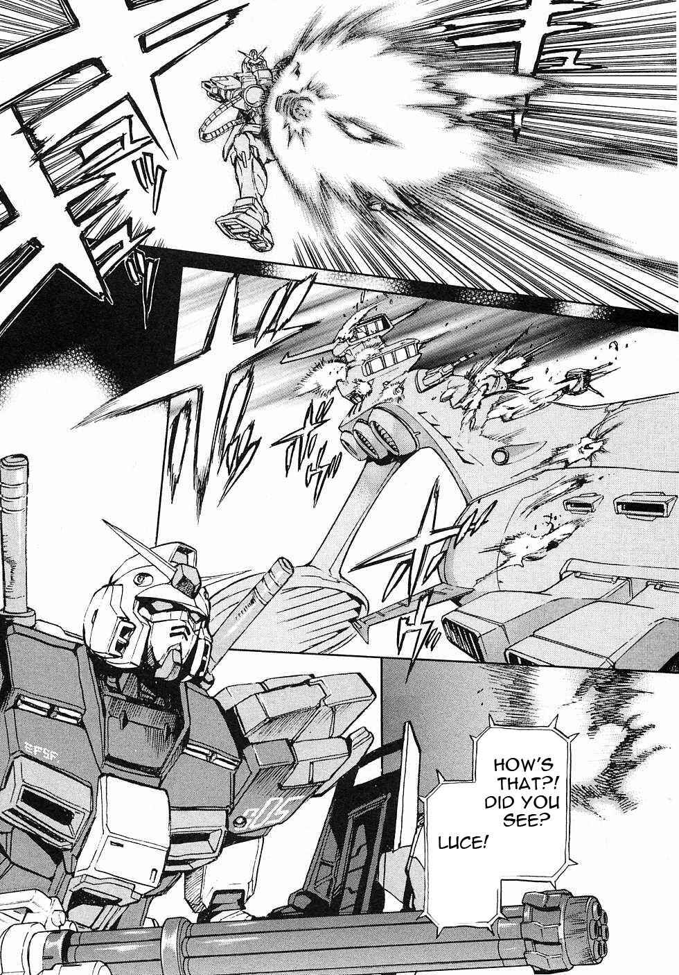 Page 34 Chapter 2 Mobile Suit Gundam Gaiden REBELLION: Space, at the End of a Flash...