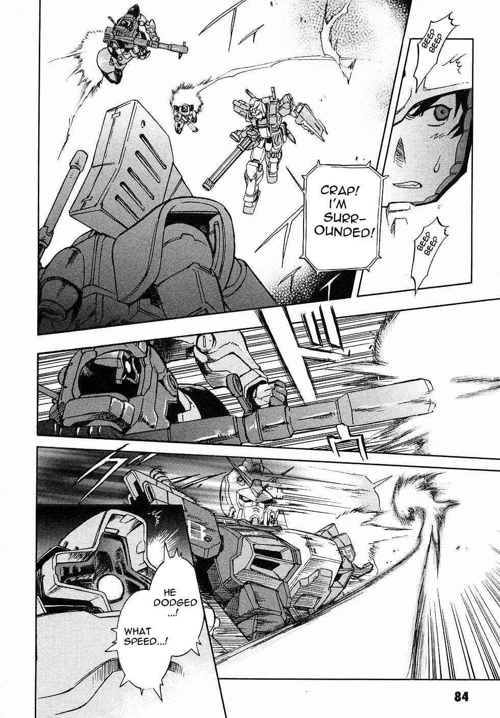 Page 37 Chapter 2 Mobile Suit Gundam Gaiden REBELLION: Space, at the End of a Flash...