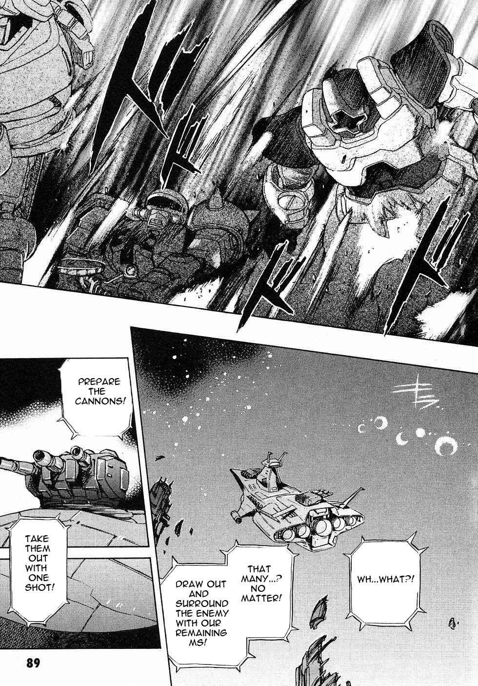Page 42 Chapter 2 Mobile Suit Gundam Gaiden REBELLION: Space, at the End of a Flash...