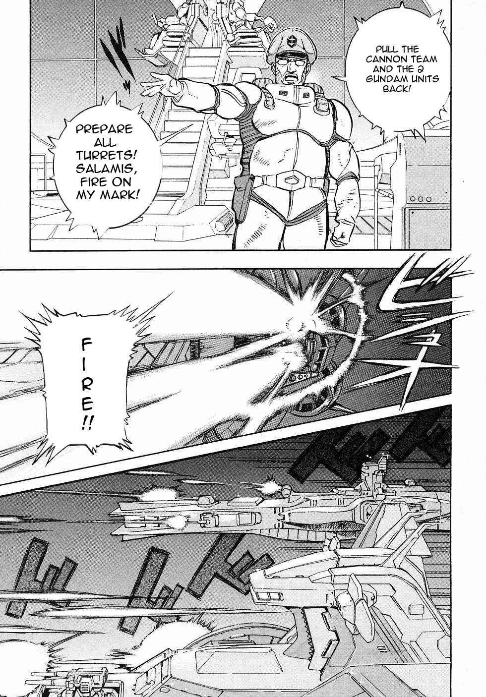 Page 44 Chapter 2 Mobile Suit Gundam Gaiden REBELLION: Space, at the End of a Flash...
