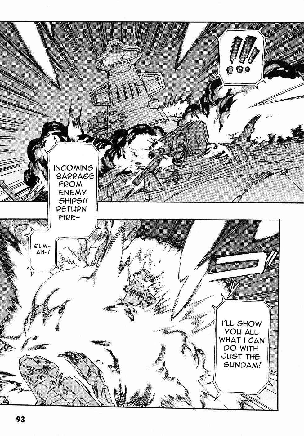Page 46 Chapter 2 Mobile Suit Gundam Gaiden REBELLION: Space, at the End of a Flash...