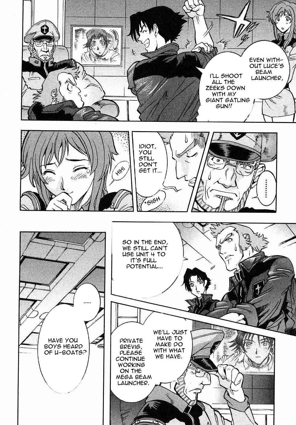 Page 9 Chapter 2 Mobile Suit Gundam Gaiden REBELLION: Space, at the End of a Flash...