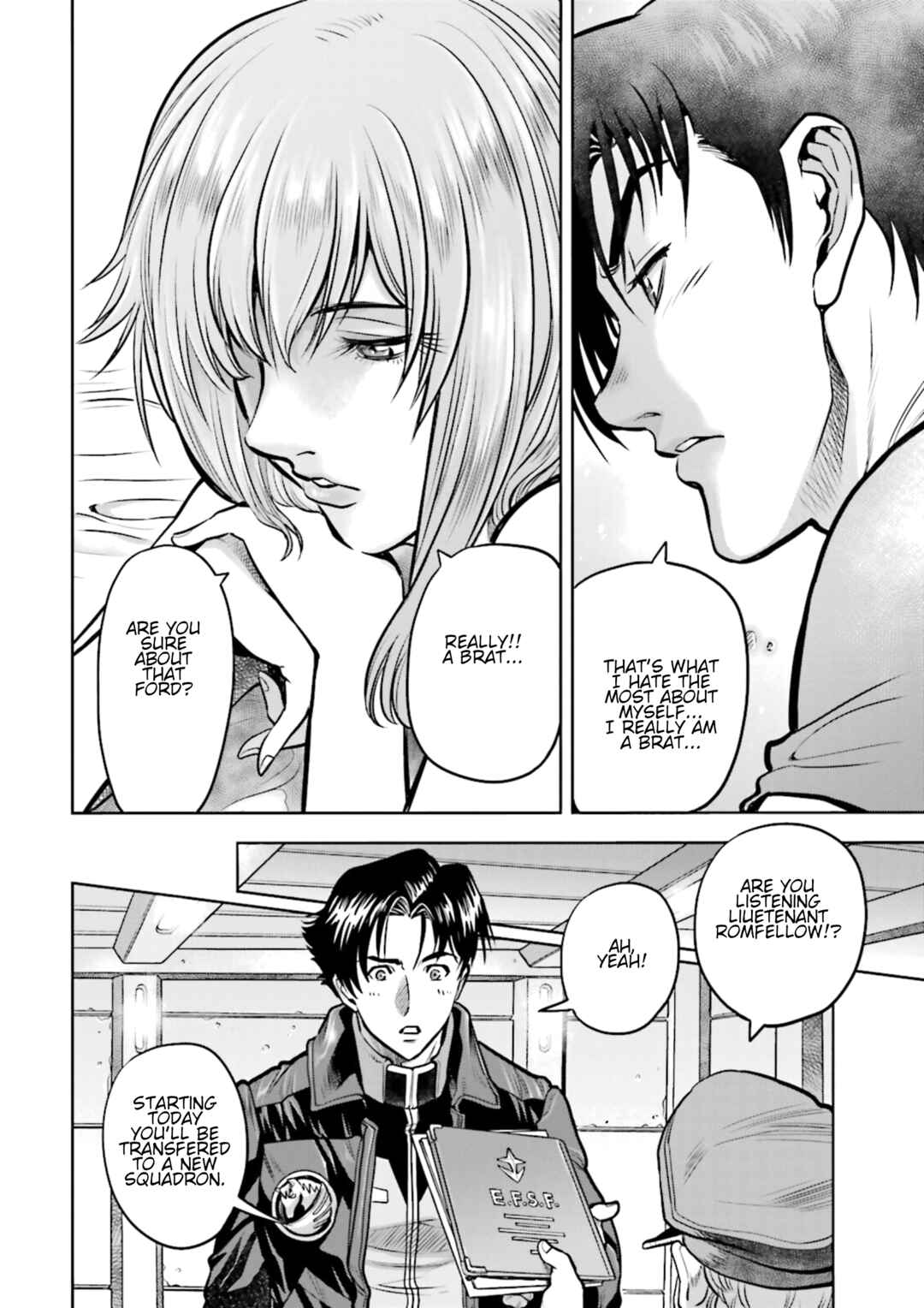 Page 4 Chapter 4.5 Mobile Suit Gundam Gaiden REBELLION: Space, at the End of a Flash...