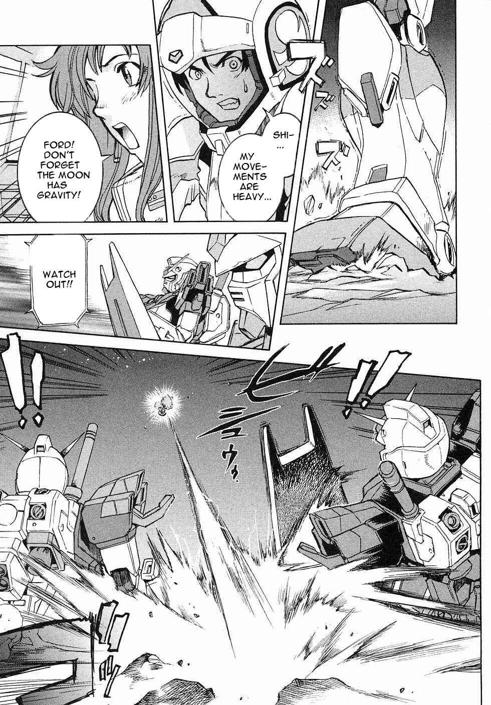 Page 24 Chapter 4 Mobile Suit Gundam Gaiden REBELLION: Space, at the End of a Flash...
