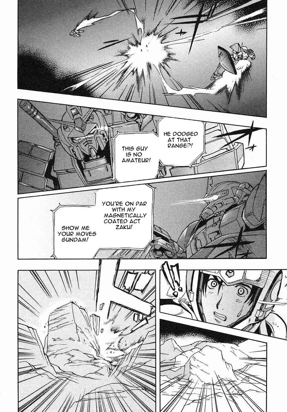 Page 27 Chapter 4 Mobile Suit Gundam Gaiden REBELLION: Space, at the End of a Flash...