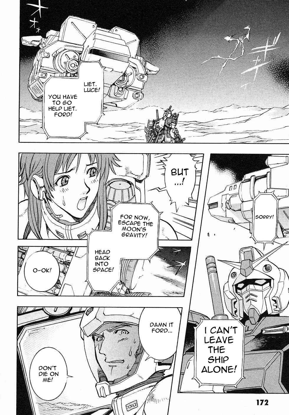 Page 29 Chapter 4 Mobile Suit Gundam Gaiden REBELLION: Space, at the End of a Flash...