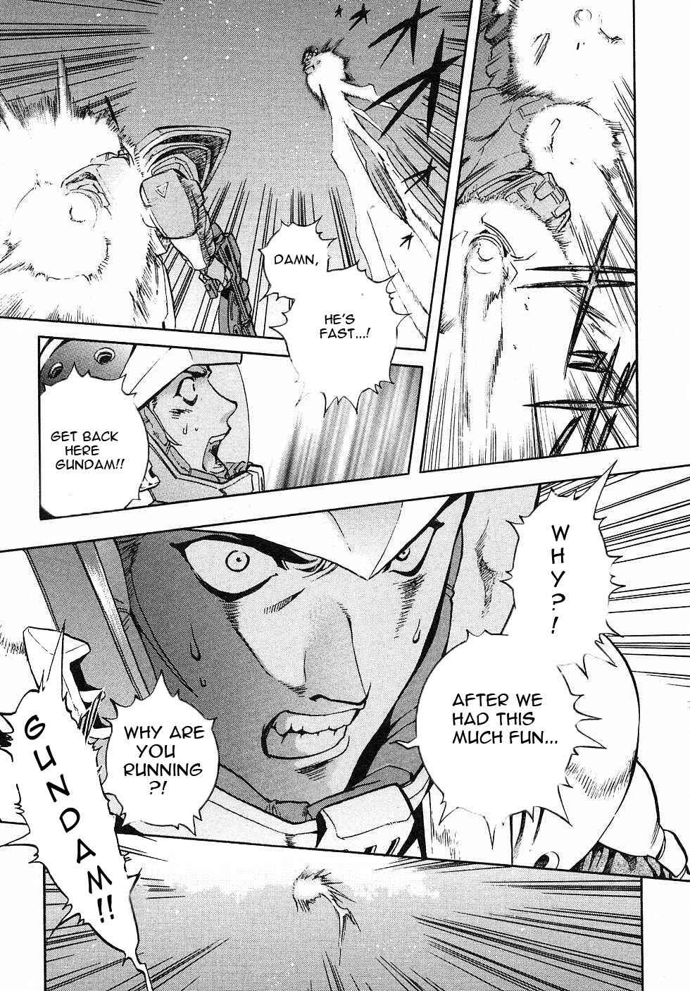 Page 40 Chapter 4 Mobile Suit Gundam Gaiden REBELLION: Space, at the End of a Flash...
