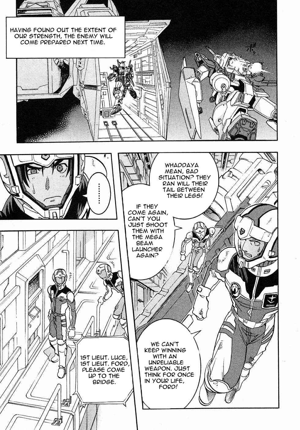 Page 6 Chapter 4 Mobile Suit Gundam Gaiden REBELLION: Space, at the End of a Flash...