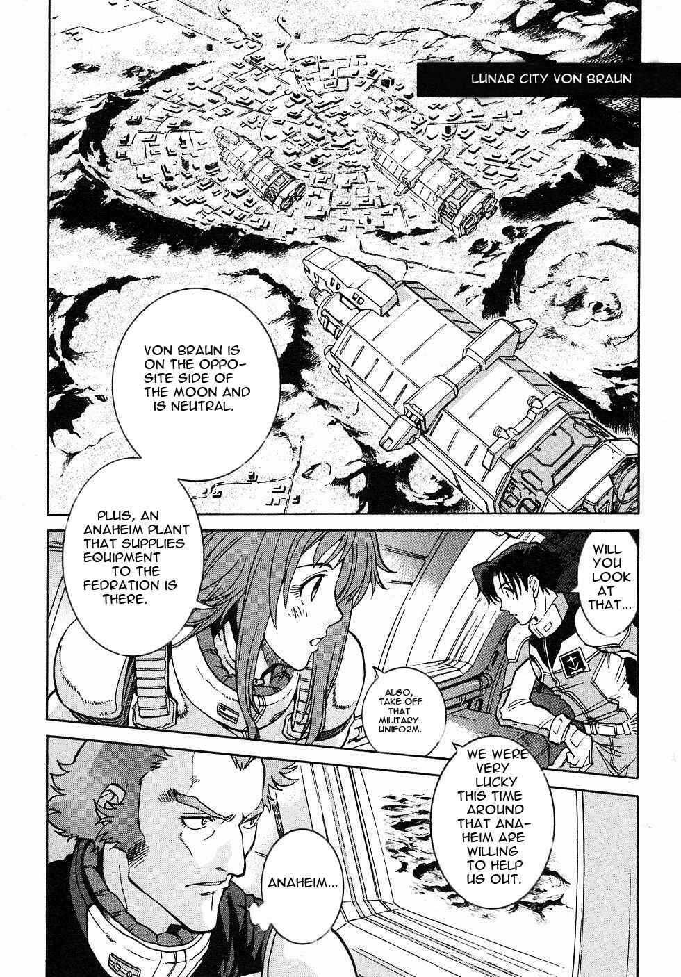 Page 9 Chapter 4 Mobile Suit Gundam Gaiden REBELLION: Space, at the End of a Flash...