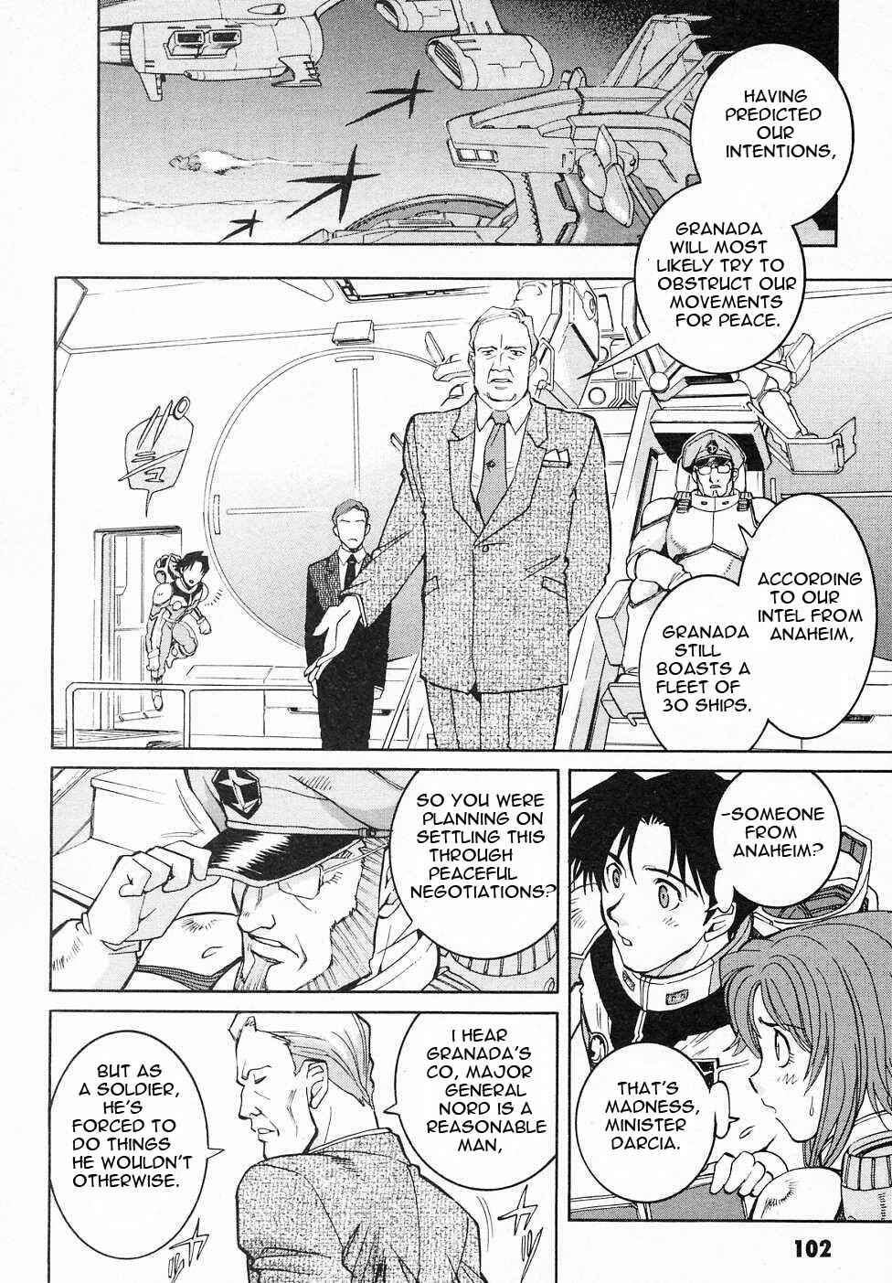 Page 11 Chapter 7 Mobile Suit Gundam Gaiden REBELLION: Space, at the End of a Flash...