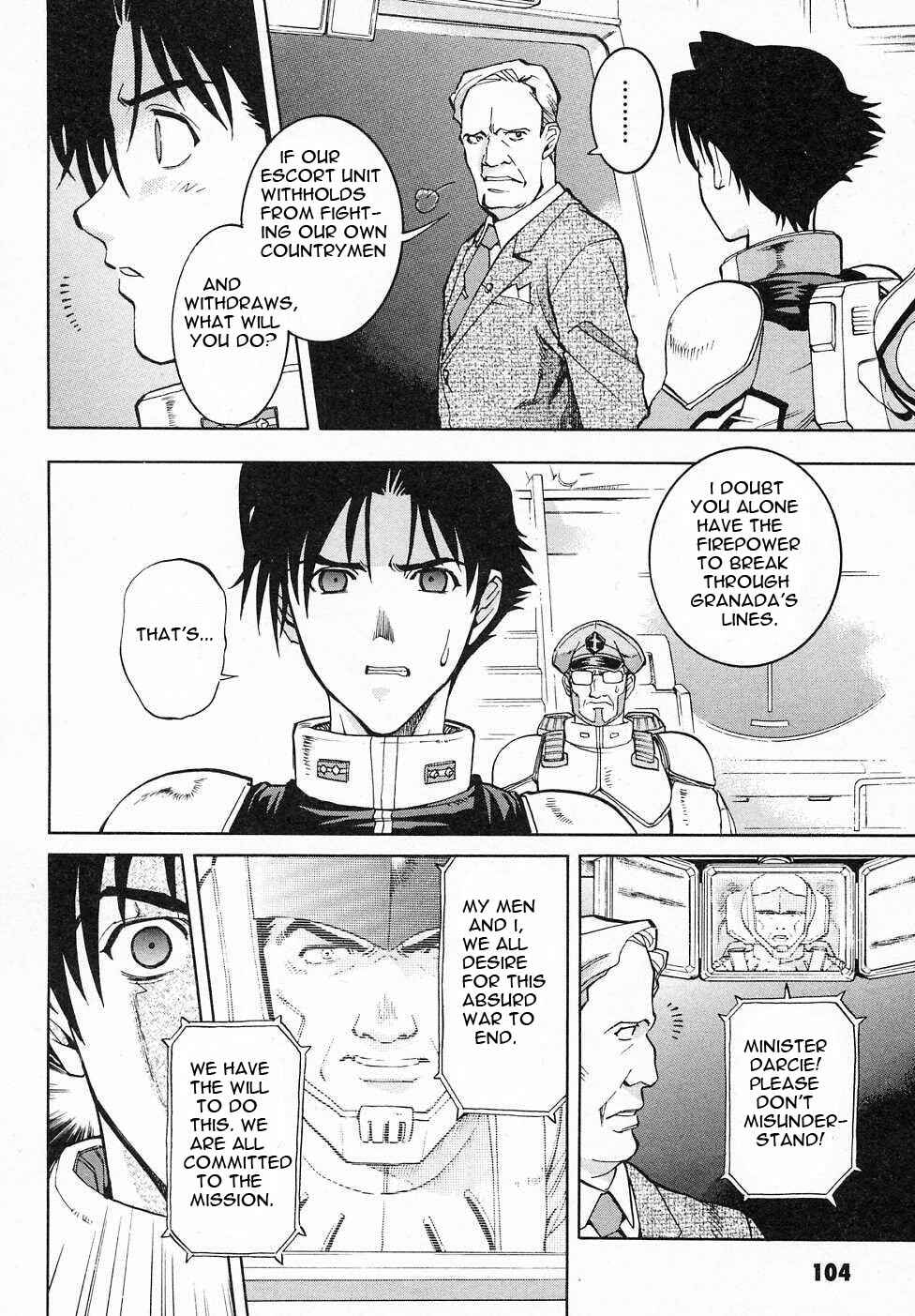 Page 13 Chapter 7 Mobile Suit Gundam Gaiden REBELLION: Space, at the End of a Flash...