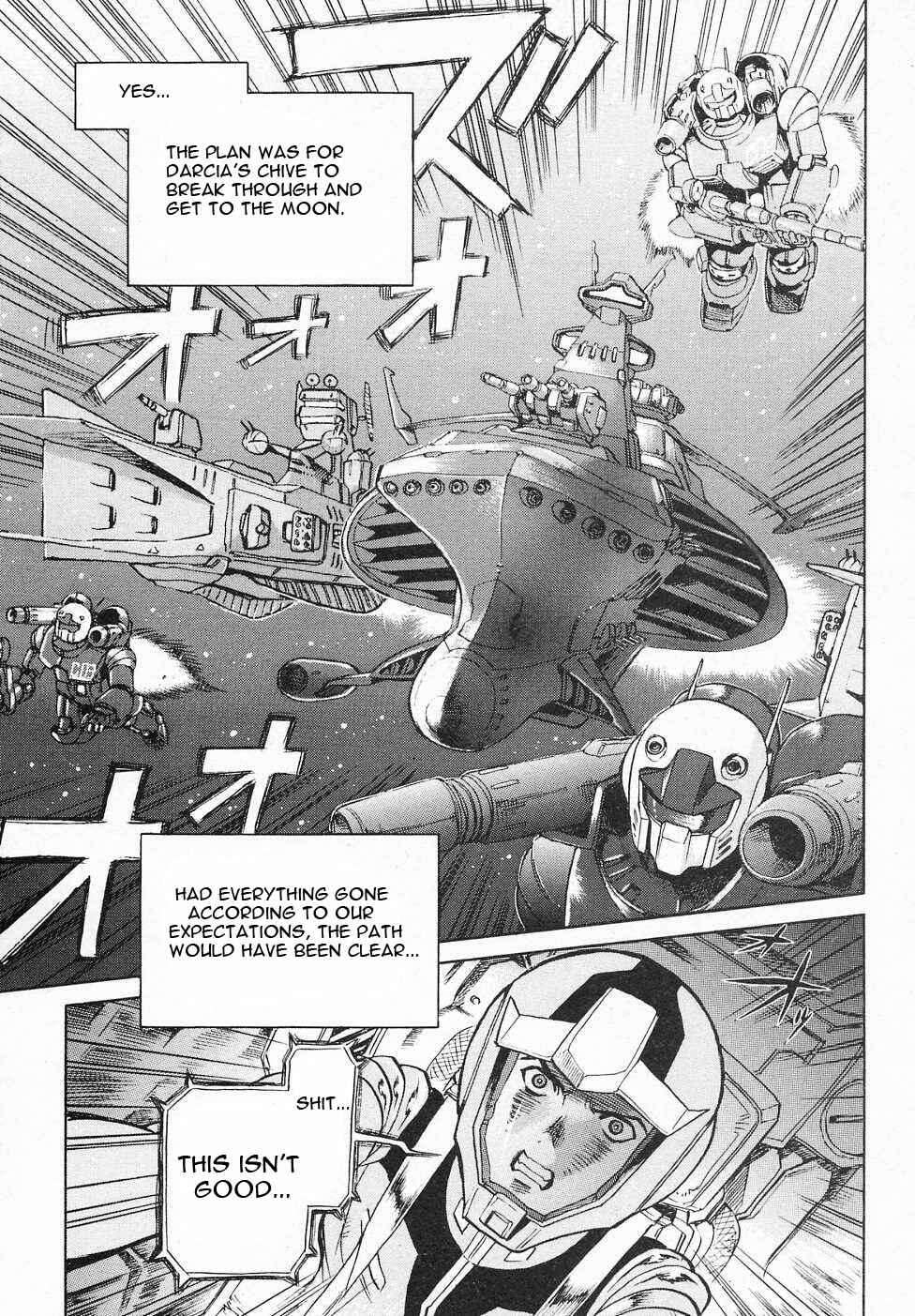 Page 32 Chapter 7 Mobile Suit Gundam Gaiden REBELLION: Space, at the End of a Flash...