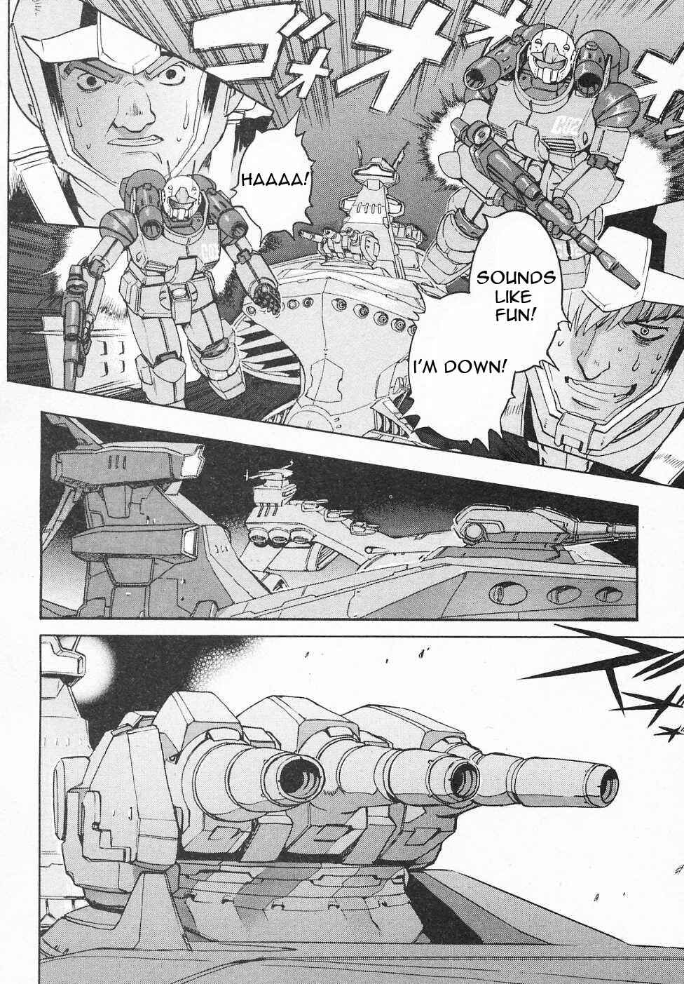 Page 35 Chapter 7 Mobile Suit Gundam Gaiden REBELLION: Space, at the End of a Flash...