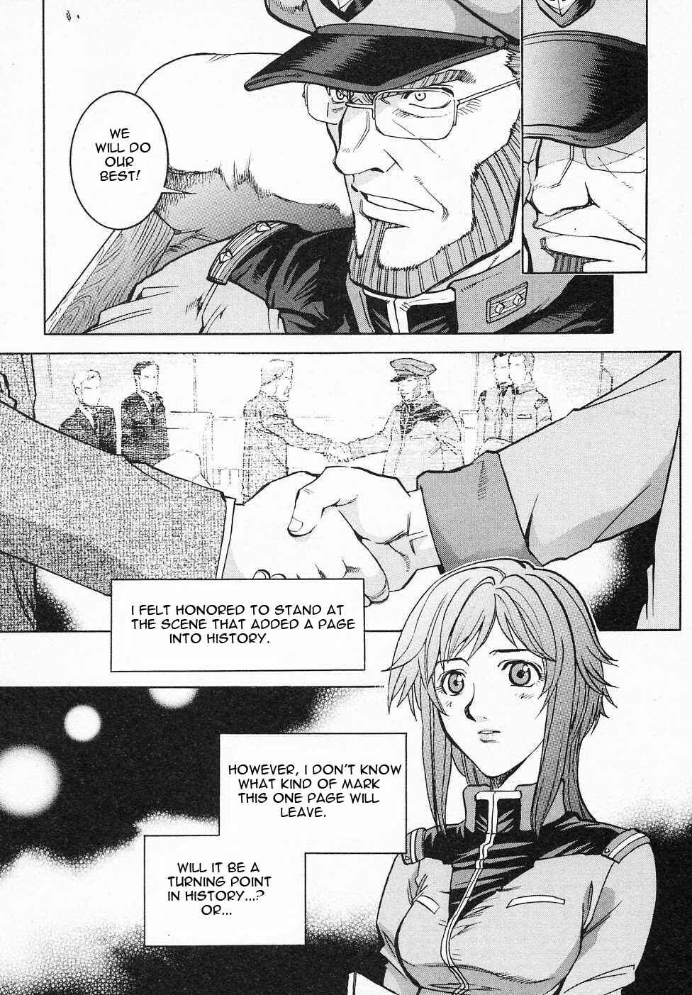 Page 4 Chapter 7 Mobile Suit Gundam Gaiden REBELLION: Space, at the End of a Flash...