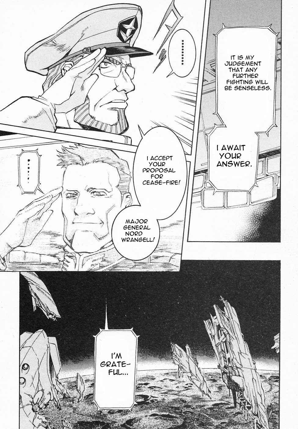 Page 40 Chapter 7 Mobile Suit Gundam Gaiden REBELLION: Space, at the End of a Flash...
