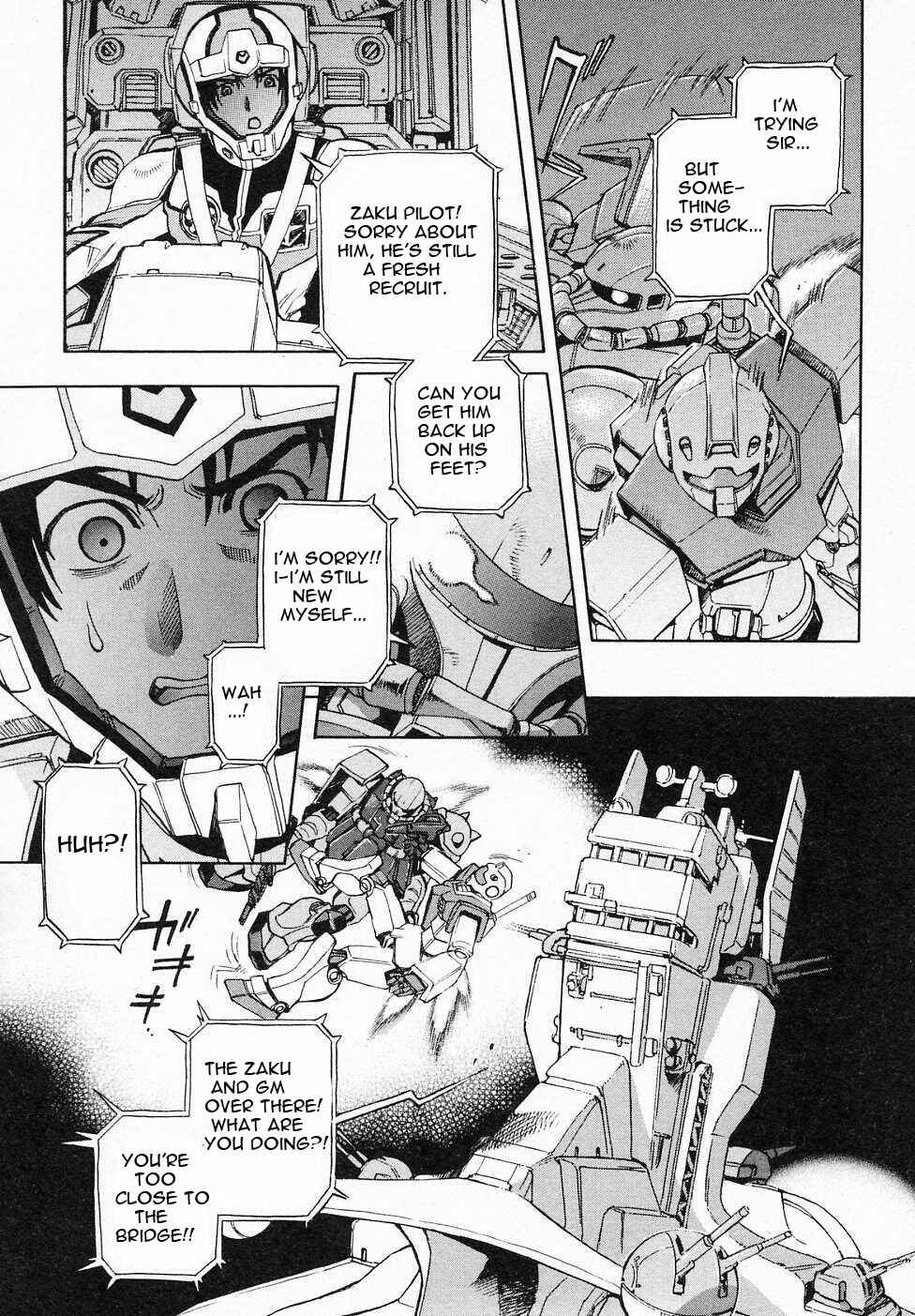 Page 6 Chapter 7 Mobile Suit Gundam Gaiden REBELLION: Space, at the End of a Flash...