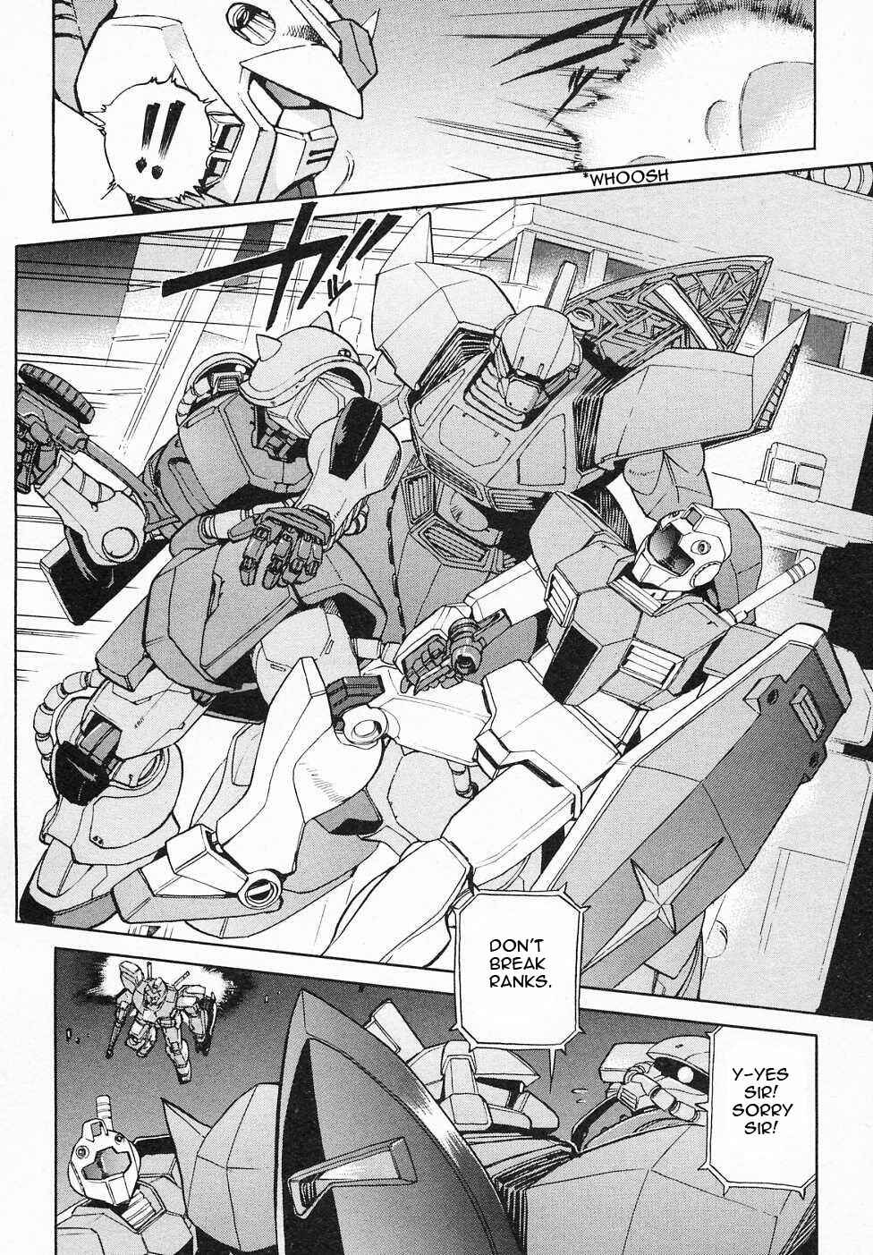 Page 7 Chapter 7 Mobile Suit Gundam Gaiden REBELLION: Space, at the End of a Flash...
