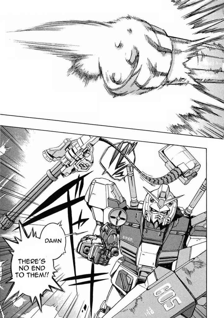 Page 32 Chapter 10 Mobile Suit Gundam Gaiden REBELLION: Space, at the End of a Flash...