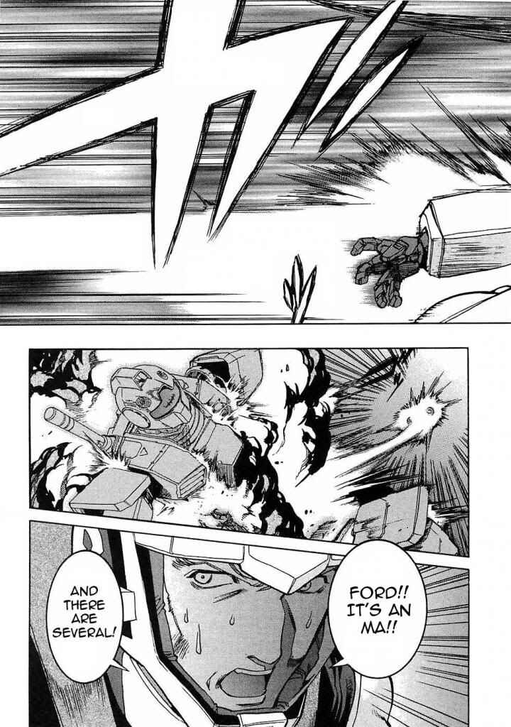 Page 36 Chapter 10 Mobile Suit Gundam Gaiden REBELLION: Space, at the End of a Flash...