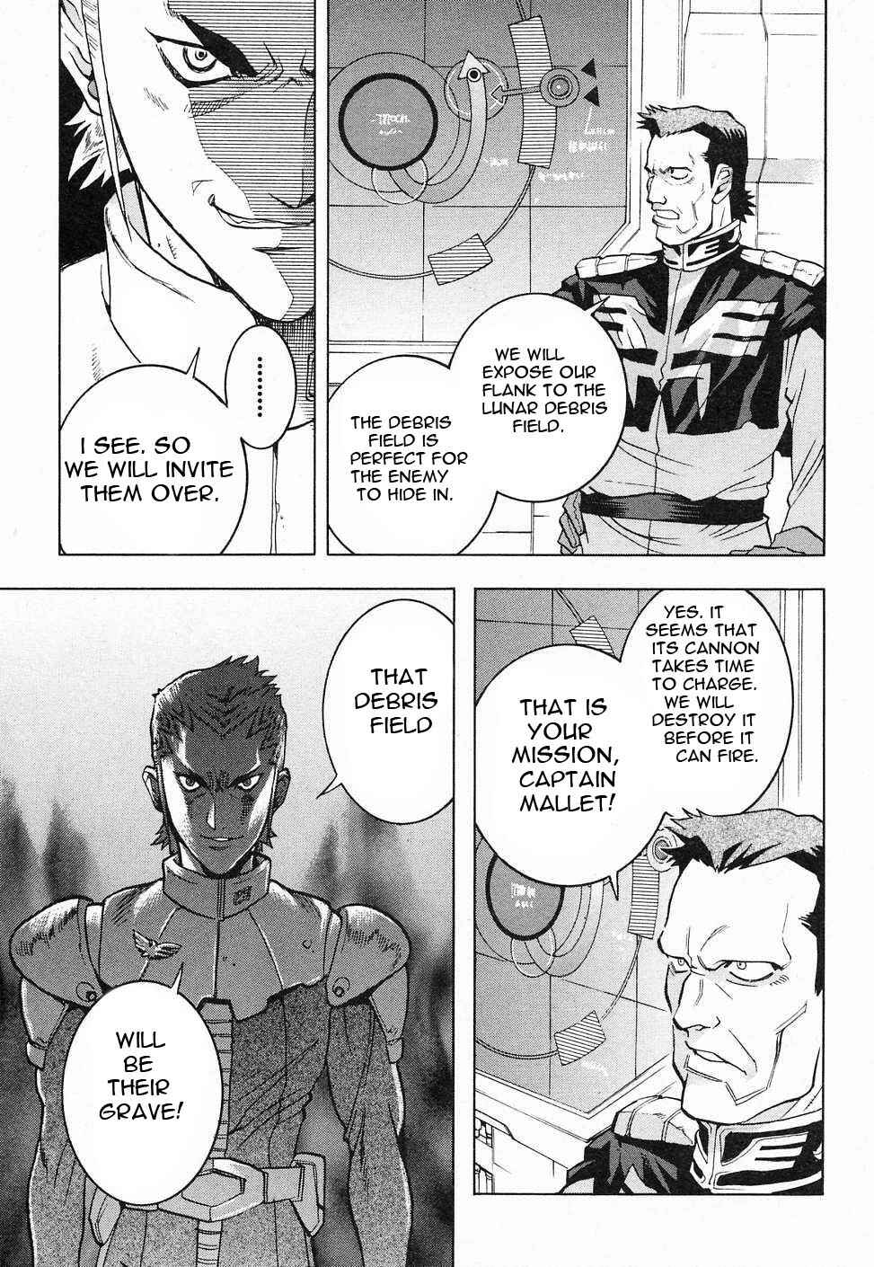 Page 12 Chapter 5 Mobile Suit Gundam Gaiden REBELLION: Space, at the End of a Flash...