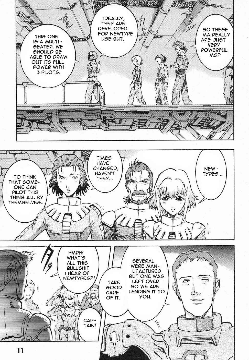 Page 14 Chapter 5 Mobile Suit Gundam Gaiden REBELLION: Space, at the End of a Flash...
