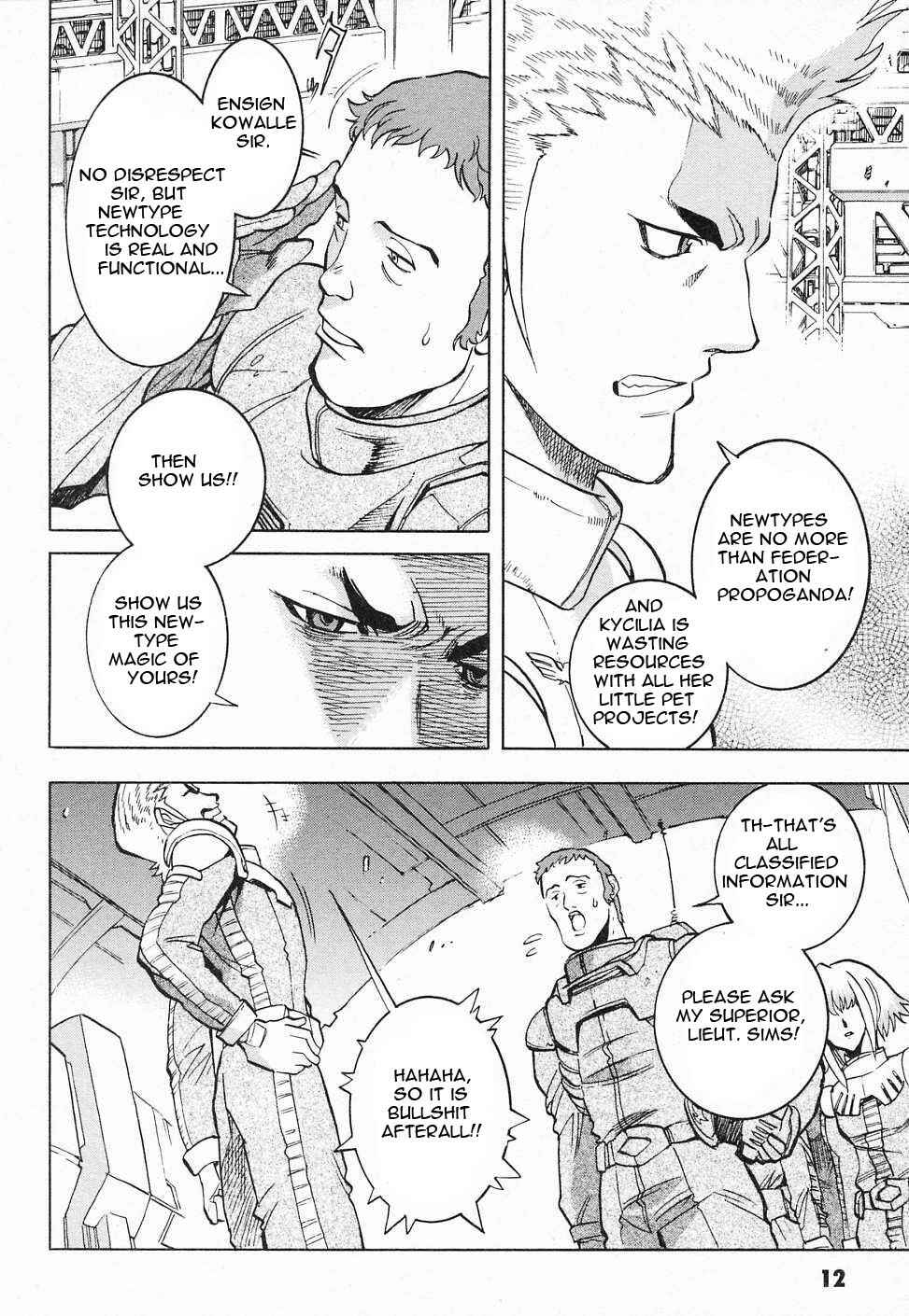 Page 15 Chapter 5 Mobile Suit Gundam Gaiden REBELLION: Space, at the End of a Flash...