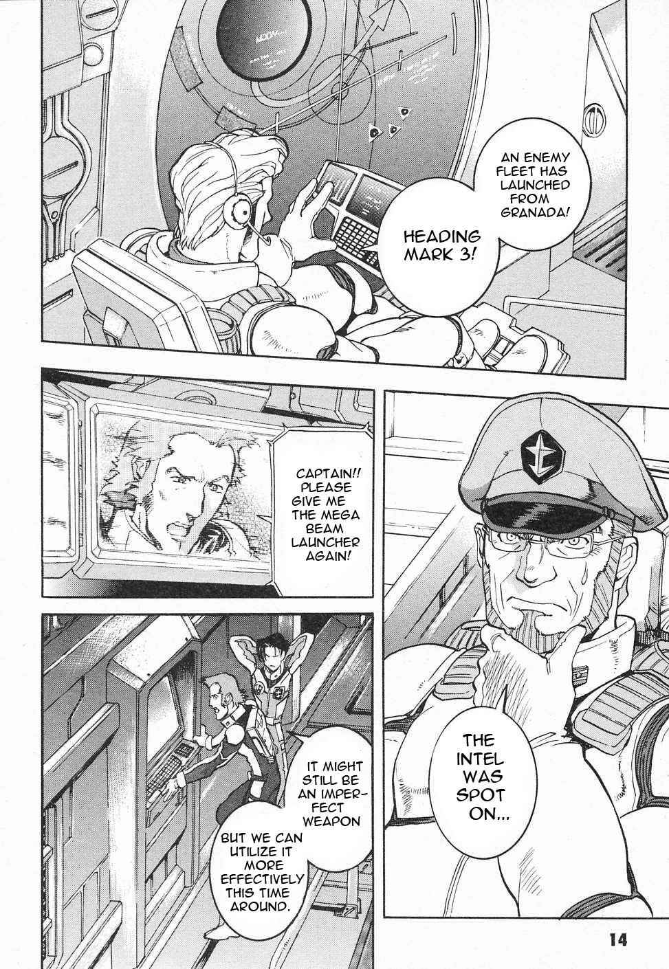 Page 17 Chapter 5 Mobile Suit Gundam Gaiden REBELLION: Space, at the End of a Flash...