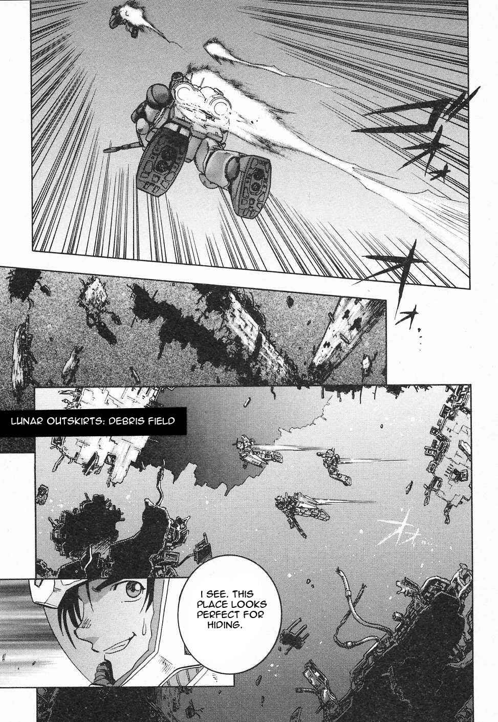 Page 22 Chapter 5 Mobile Suit Gundam Gaiden REBELLION: Space, at the End of a Flash...