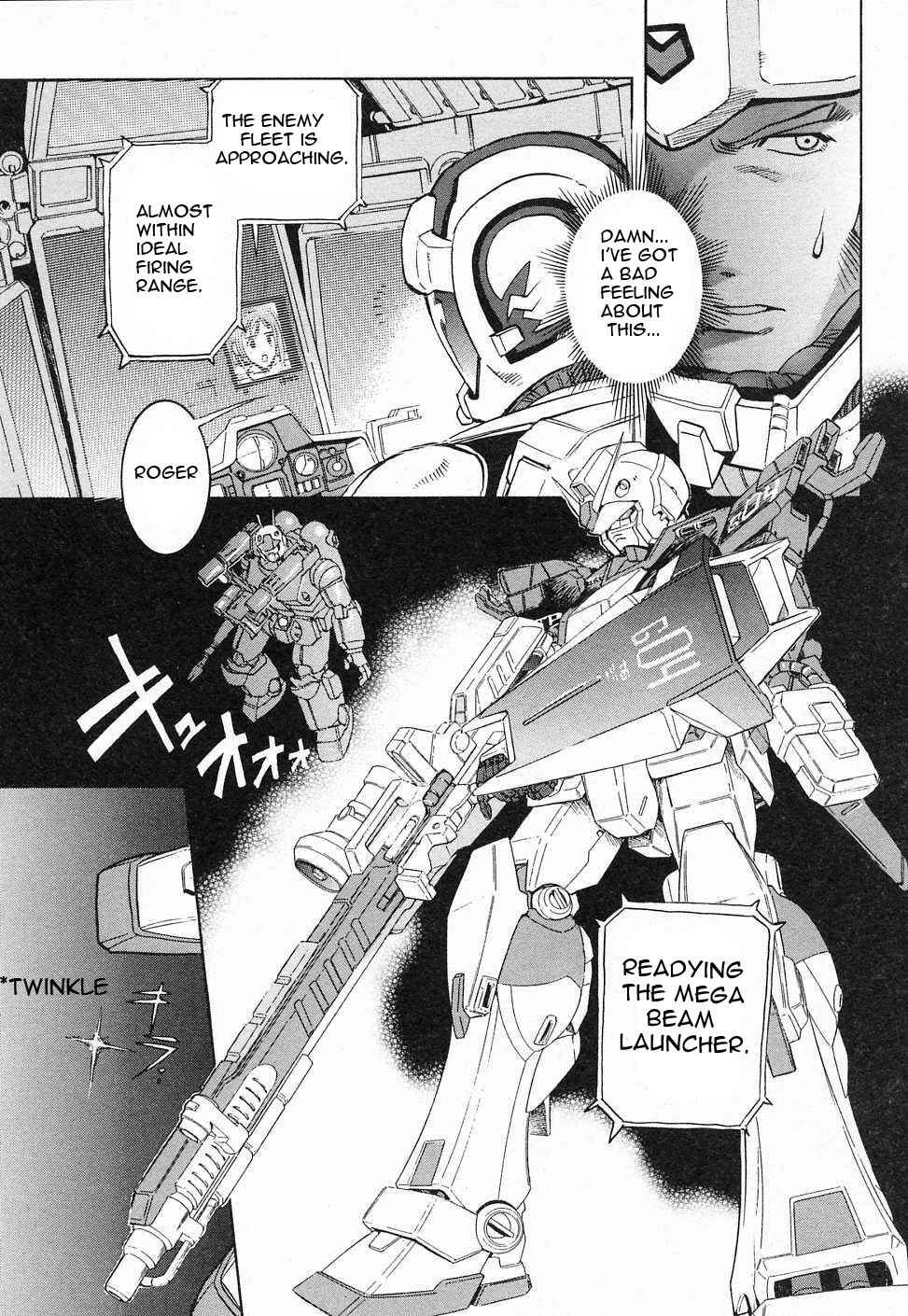 Page 24 Chapter 5 Mobile Suit Gundam Gaiden REBELLION: Space, at the End of a Flash...
