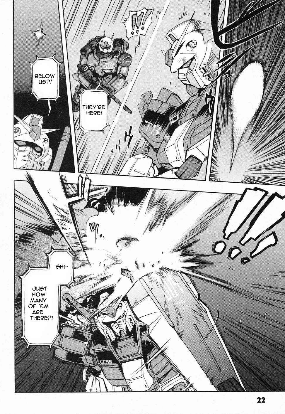 Page 25 Chapter 5 Mobile Suit Gundam Gaiden REBELLION: Space, at the End of a Flash...