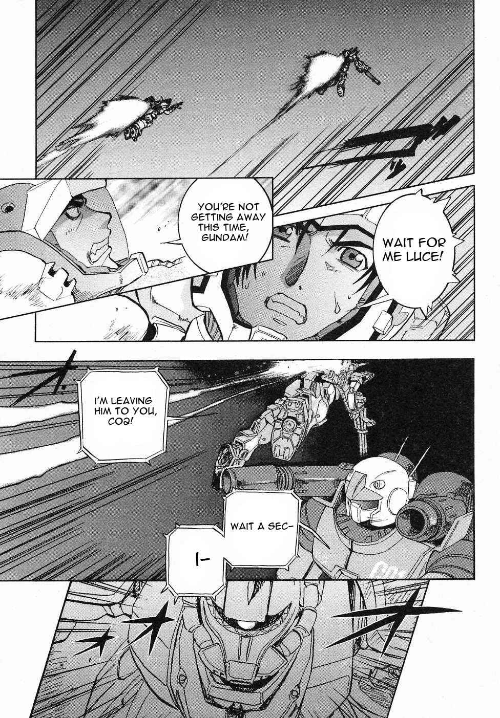 Page 28 Chapter 5 Mobile Suit Gundam Gaiden REBELLION: Space, at the End of a Flash...