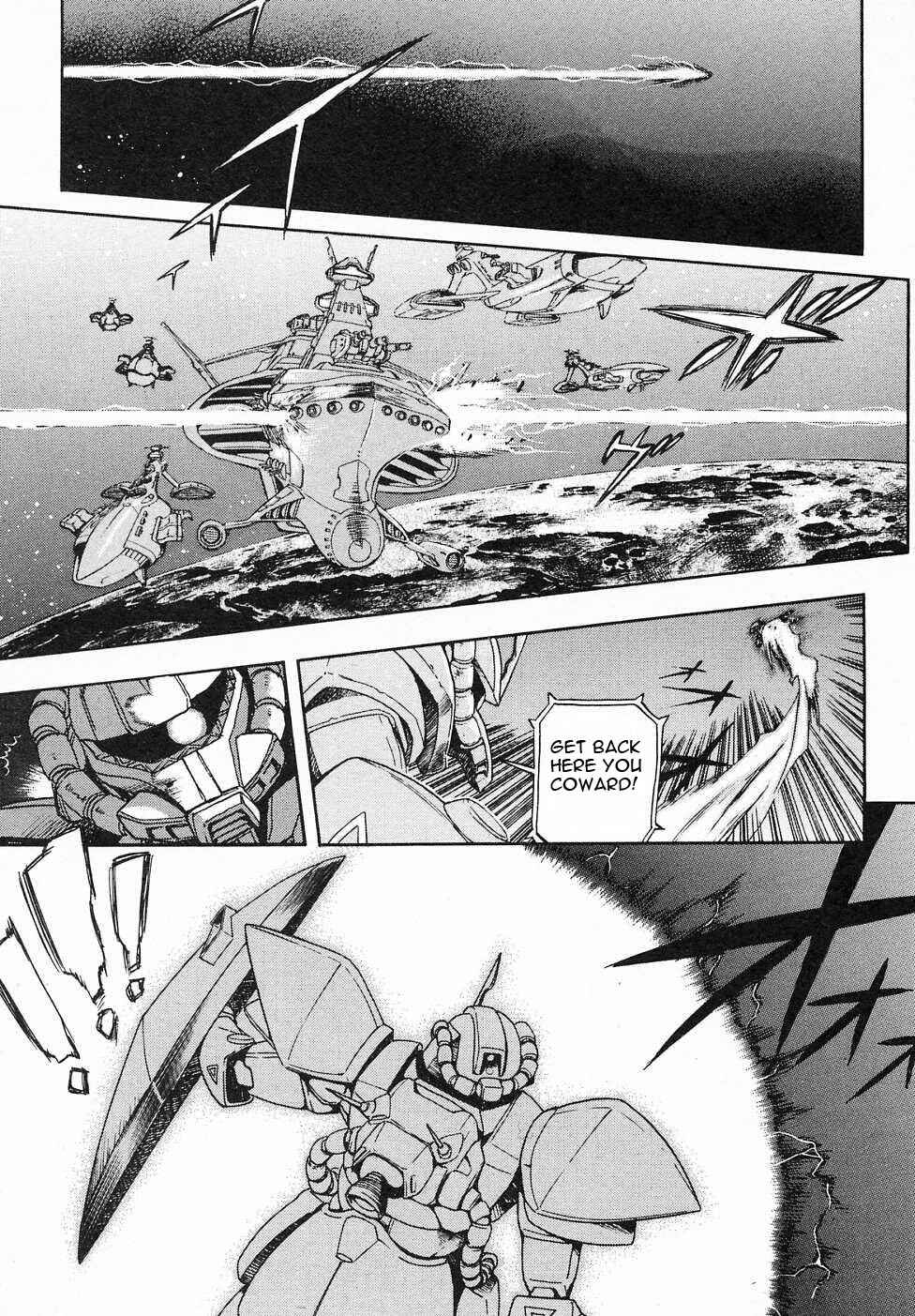 Page 42 Chapter 5 Mobile Suit Gundam Gaiden REBELLION: Space, at the End of a Flash...