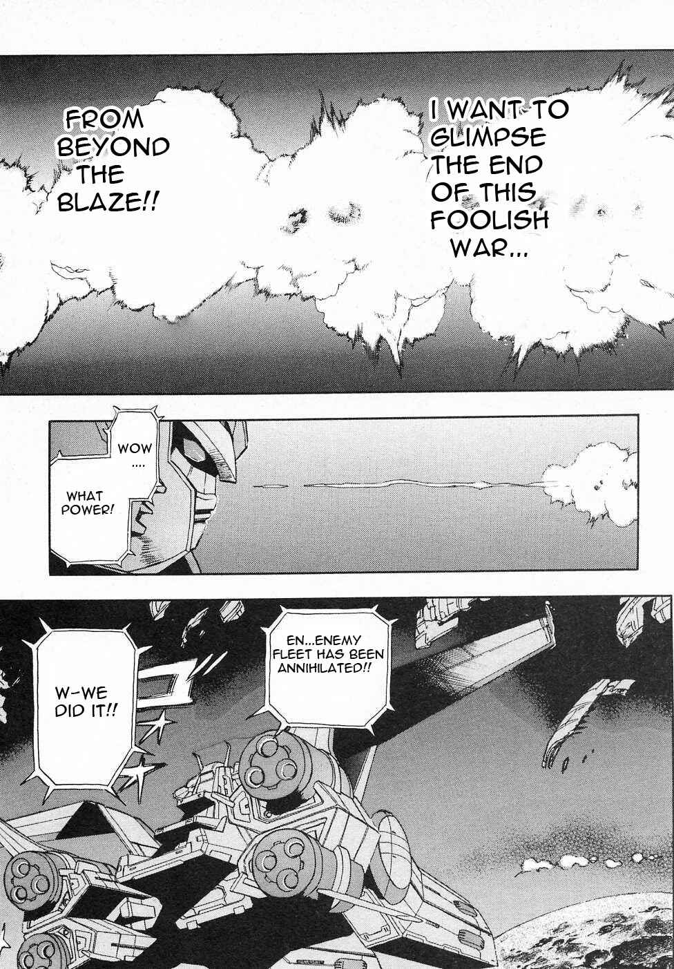 Page 46 Chapter 5 Mobile Suit Gundam Gaiden REBELLION: Space, at the End of a Flash...