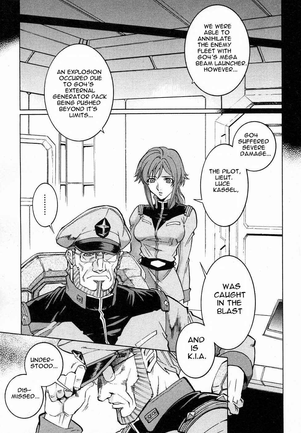 Page 14 Chapter 6 Mobile Suit Gundam Gaiden REBELLION: Space, at the End of a Flash...